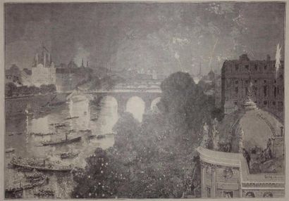Auguste Lepère (1849-1918) La Fête du 14...