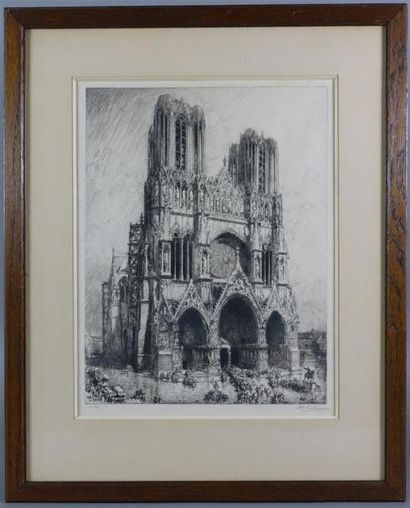 Auguste Lepère (1849-1918) Cathédrale de...