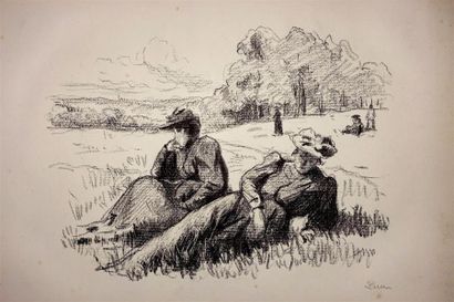 Maximilien Luce (1858-1941) Croquis n° 28...