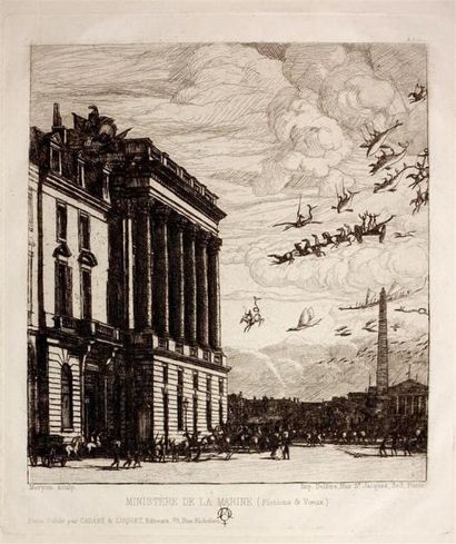 Charles Meryon (1821-1868) Le Ministère de...