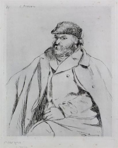 Camille Pissarro (1830-1903) Portrait de...