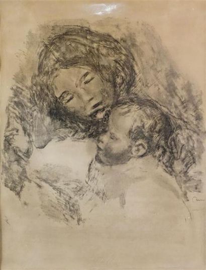 Pierre-Auguste Renoir (1841-1919) Maternité...