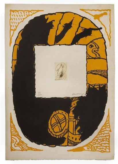 Pierre Alechinsky (né en 1927) Darmstadt....