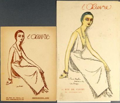 D'après VAN DONGEN Kees (1877-1968) 
