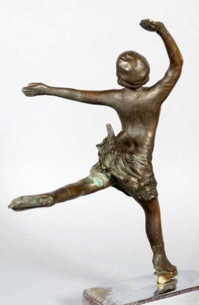 SPORTS D'HIVER
École française vers 1930
