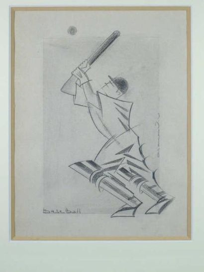 JEUX DE BALLE, BASEBALL
CHAURAND-NAURAC Jean-Raoul...