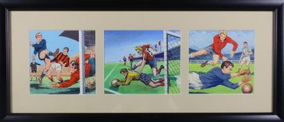 FOOTBALL
École française vers 1960
