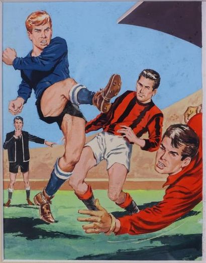 FOOTBALL
École française vers 1960

