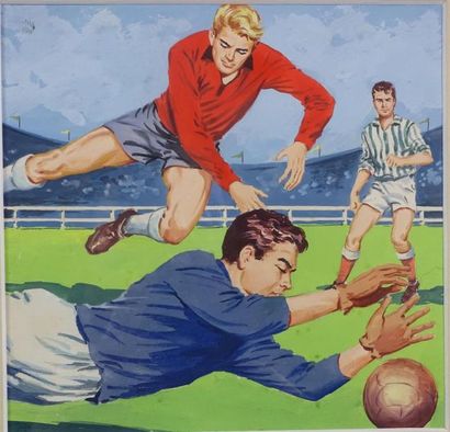 FOOTBALL
École française vers 1960
