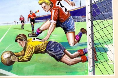 FOOTBALL
École française vers 1960
