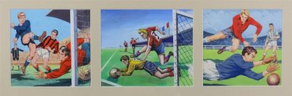 FOOTBALL
École française vers 1960
