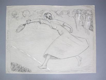 TENNIS
École autrichienne vers 1920
