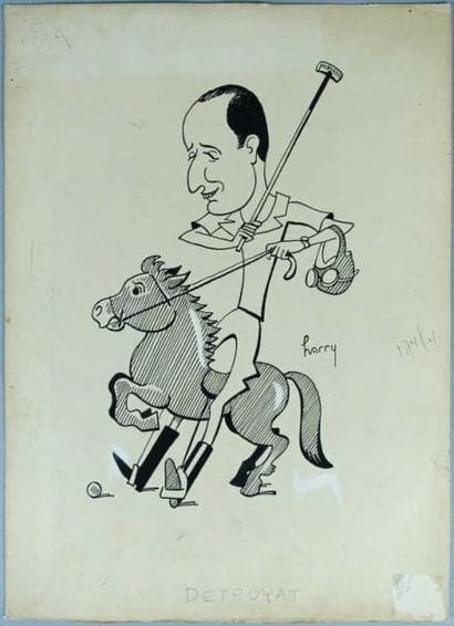 SPORTS ÉQUESTRES
HARRY (XXe siècle)
Caricature...