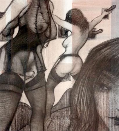 CHIMKEVITCH Sacha (1920-2006)
Huit dessins...