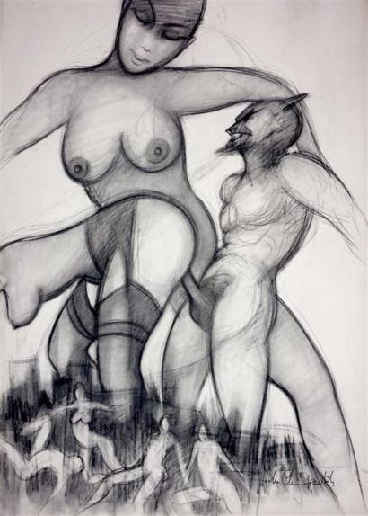 CHIMKEVITCH Sacha (1920-2006)
Huit dessins...