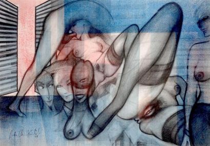 CHIMKEVITCH Sacha (1920-2006)
Huit dessins...