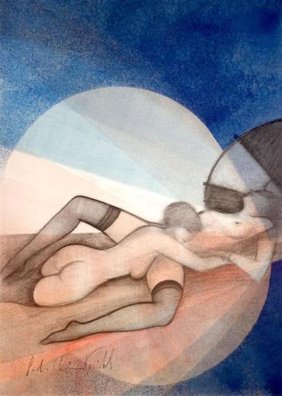 CHIMKEVITCH Sacha (1920-2006)
Cinq dessins...