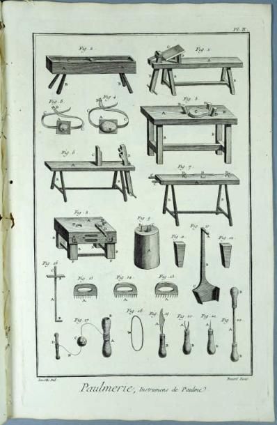 JEU DE PAUME
Paulmerie. Neuf planches, extraites...