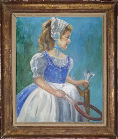 JEU DE PAUME
École française vers 1940
