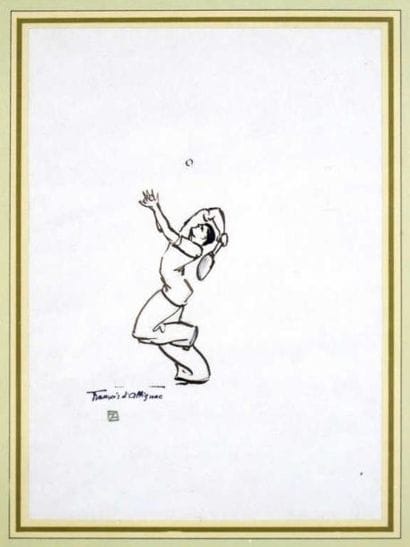 TENNIS
d'ALBIGNAC François (1903-1958)
