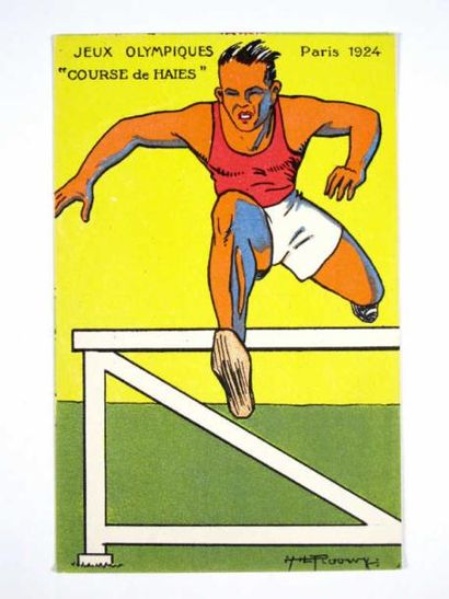 JEUX OLYMPIQUES, Paris 1924
H.L. ROOWY (Stanley-Charles...