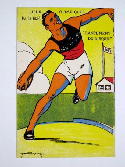 JEUX OLYMPIQUES, Paris 1924
H.L. ROOWY (Stanley-Charles...