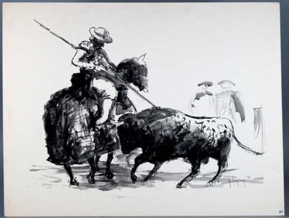 TAUROMACHIE
LEMIRRE Louis-Henri (1929-2000)
