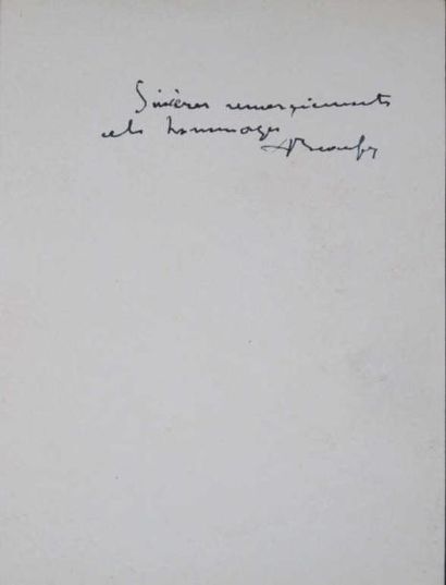 BEAUFRÈRE Adolphe (1876-1960)
