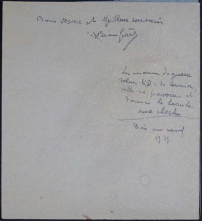 BEAUFRÈRE Adolphe (1876-1960)
