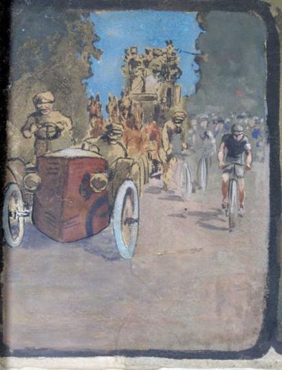 OMNISPORTS
École française vers 1900
