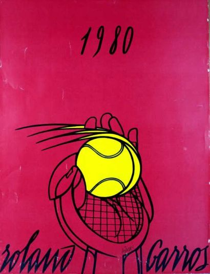 TENNIS
ADAMI Valério (né en 1935)
Affiche...