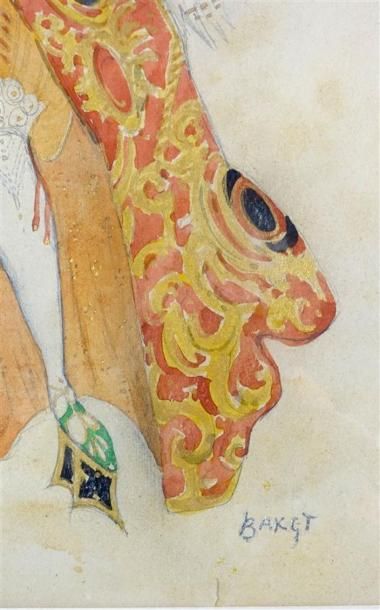 Attribué à Léon BAKST (1866-1924)
