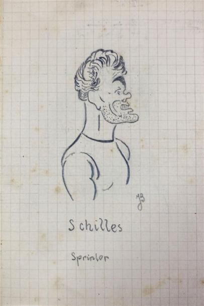 CYCLISME
Petit carnet de vingt-six croquis...