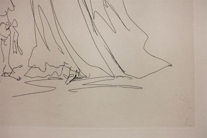 Atelier de Christian BÉRARD
Deux eaux-fortes....