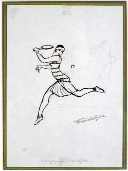 TENNIS
d'ALBIGNAC François (1903-1958)
