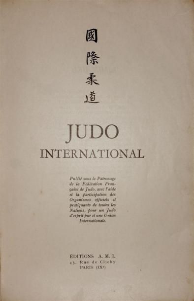 SPORTS DE COMBAT - JUDO
Judo International
Ouvrage...