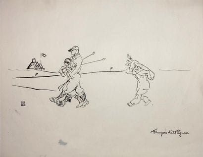 GOLF
d'ALBIGNAC François (1903-1958)
