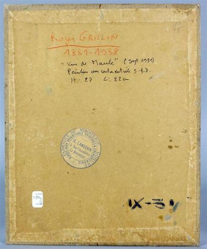 GRILLON Roger (1881-1938)
