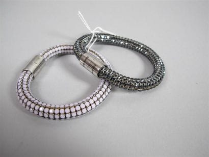Daniel SWAROVSKI
Deux bracelets en cristal...