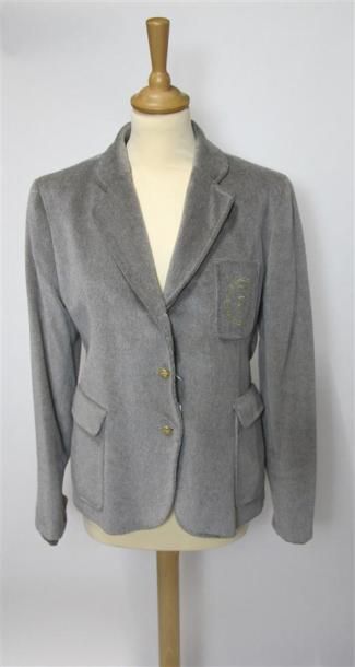 Inès de LA FRESSANGE
Veste en velours gris.
Taille...
