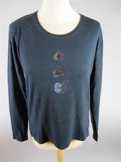 Sonia RYKIEL Paris
Deux T-shirts en coton...