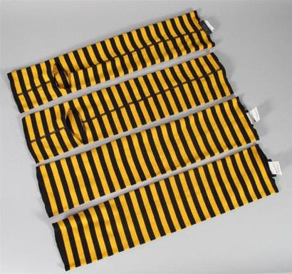 RYKIEL Karma
Deux paires de jambières à rayures...