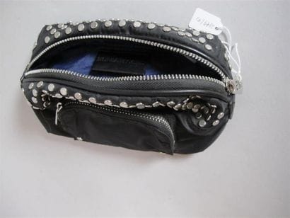 Sonia RYKIEL
Petite pochette en tissu noir...
