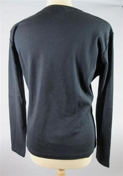 Sonia RYKIEL Paris
T-shirt en coton noir...