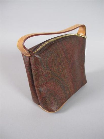 ETRO
Sac à main en toile imprimée enduite...