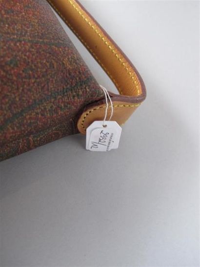 ETRO
Sac à main en toile imprimée enduite...