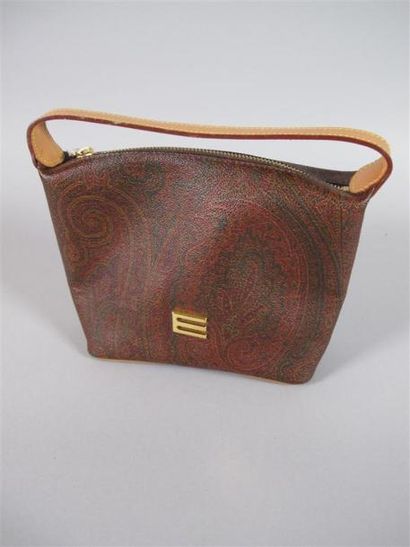 ETRO
Sac à main en toile imprimée enduite...