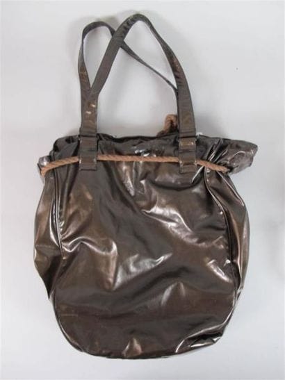 Y'S
Sac double anses en toile enduite marron...