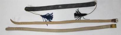 Ted LAPIDUS
Lot de trois ceintures :
- Ceinture...