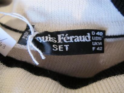 Louis FERAUD SET
Pull lon à col roulé en...